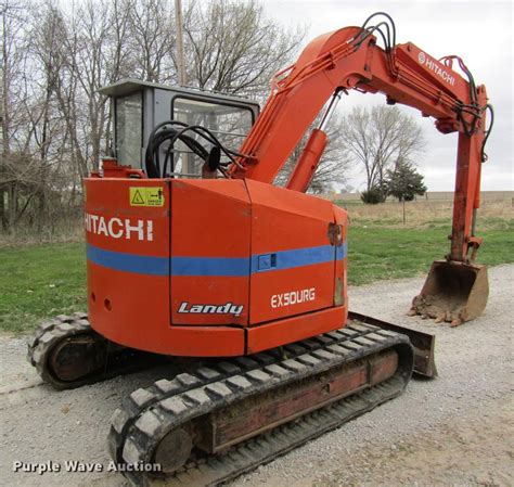 hitachi ex50urg mini excavator|HITACHI Mini (up to 12,000 lbs) Excavators For Sale.